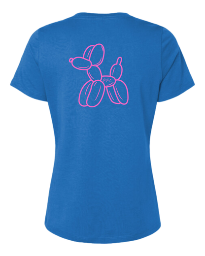 Blue and Pink tee
