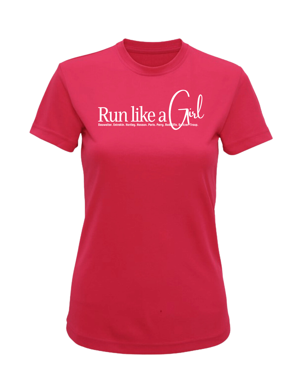 Run Like a Girl - pink